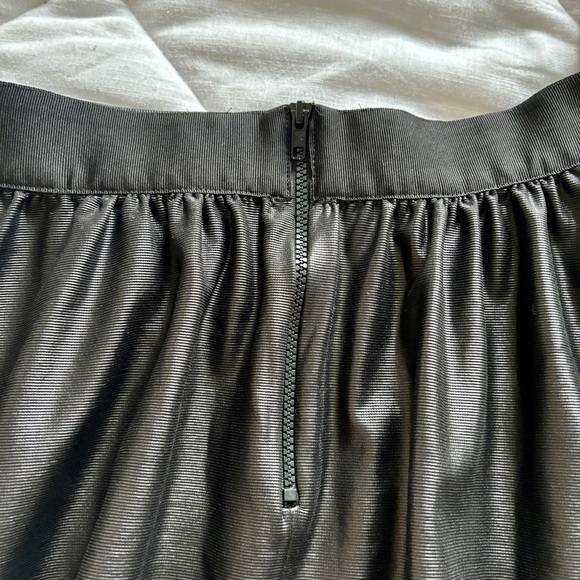 EUC ASOS Black Flare Mini Skirt - Picture 3 of 5